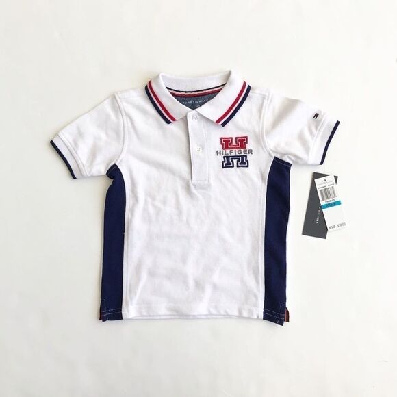 Tommy Hilfiger NWT collar polo shirt  24 months - Picture 1 of 4